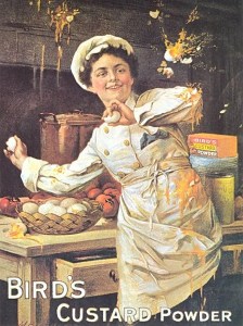 birds custard powder ad