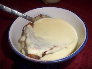 Pentax Digital Camera home made custard